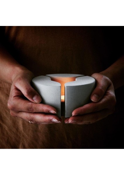 "leak" Beton Mumluk , Bardak Isıtıcı