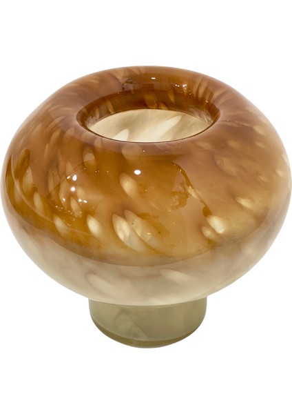 Noa Mermer Desen Cam Vazo Küçük modelleri