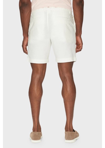 Streç Keten Karışımlı Regular Fit Normal Bel Short Erkek Short 50538016 100