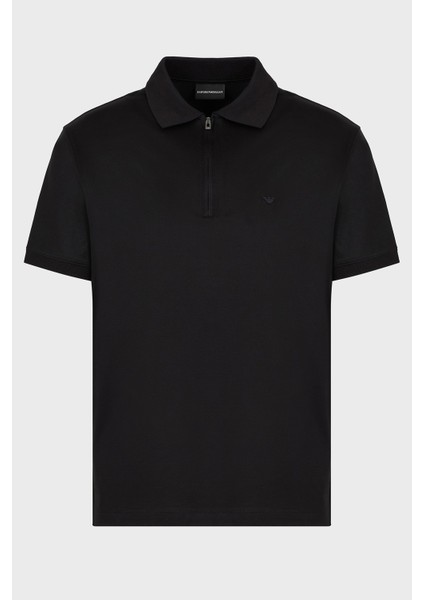 Pamuklu Regular Fit Yarım Fermuarlı Polo Yaka T Shirt Erkek Polo Yaka T Shirt EM001082 AF10017 UC001 indirimleri