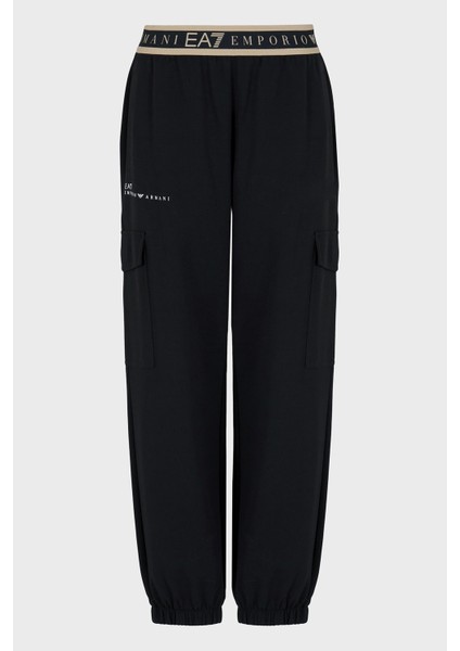 Regular Fit Normal Bel Ribanalı Paça Logolu Jogger Pantolon Bayan Pantolon 7W000282 AF12501 UC001