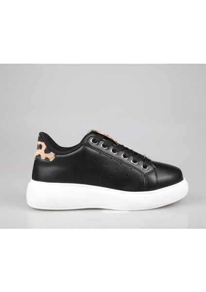 Marka Sesi 341 Siyah-Beyaz Kadın Sneakers