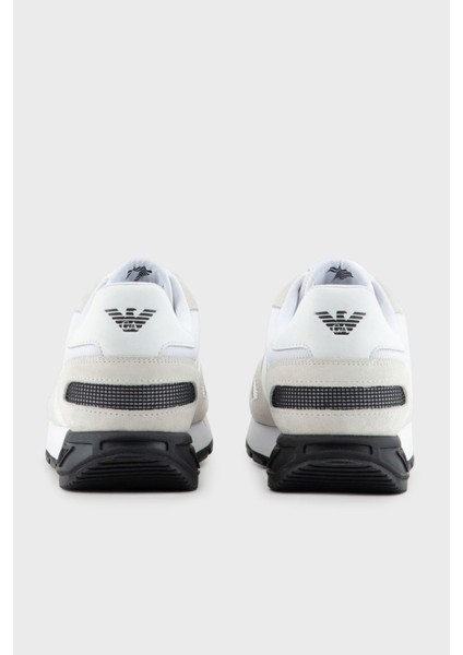 Logolu Süet Detaylı Sneaker Ayakkabı Ayakkabı X8X151 XK354 S271 indirimleri