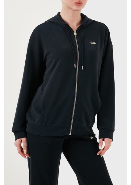 Modal Karışımlı Relaxed Fit Kapüşonlu Yaka Sweat Kadın Sweat 7W000192 AF12643 UC001 fırsatları