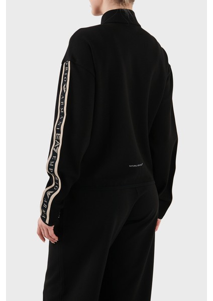 Logolu Regular Fit Dik Yaka Fermuarlı Sweat Kadın Sweat 7W000275 AF12501 UC001 fiyatları