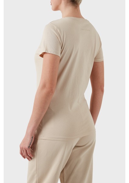 Armani Exchage Pamuk Regular Fit Metalik Logolu T Shirt Bayan T Shirt XW000320 AF10356 U1095 fiyatları