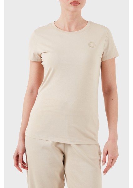 Armani Exchage Pamuk Regular Fit Metalik Logolu T Shirt Bayan T Shirt XW000320 AF10356 U1095 indirimleri