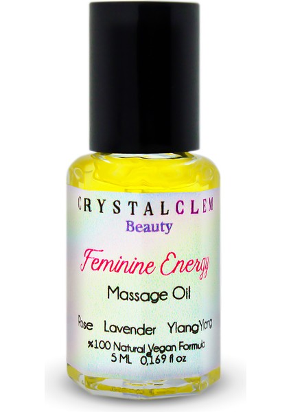Dişil Enerji Yağı - Gül Yağı, Lavanta Yağı, Ylang Ylang Yağı 5 ml