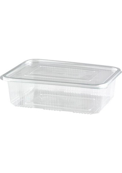 2000 gr Plastik Sızdırmaz Kap 50 Adet