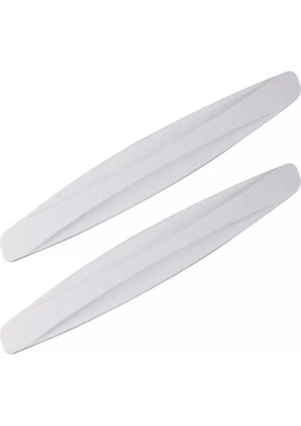 Beyaz Renk 2 Adet 40 cm Araba Tampon Koruyucu Karbon Desenli fiyatları