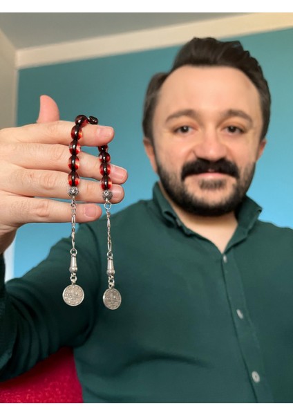 Sürmeli Kehribar Tesbih ve Zaza Seti