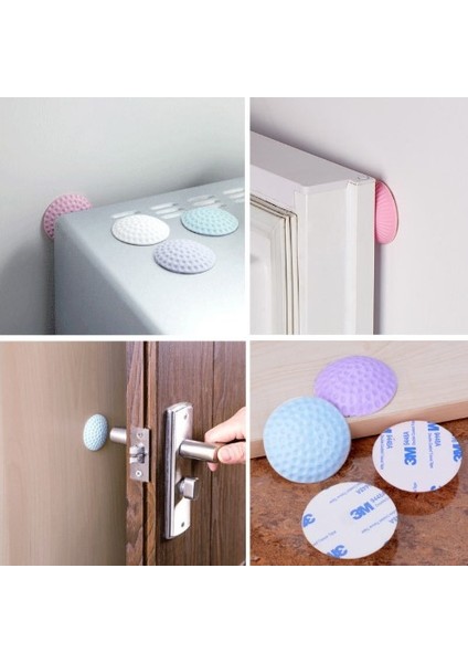 Çok Amaçlı Silikon Kapı Duvar Koruyucu Tampon 4lü Paket