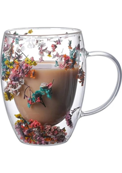 350 ml Çift Cidarlı Cam Kupa modelleri