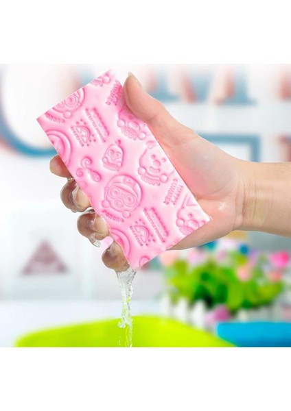 2 Adet Çok Amaçlı Sihirli Yumuşak Sünger Peeling Mutfak Araç Içi Temizlik Süngeri Nemli Toz Süngeri modelleri