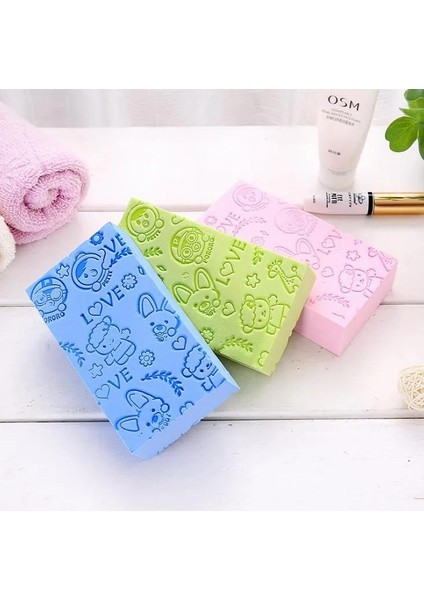 2 Adet Çok Amaçlı Sihirli Yumuşak Sünger Peeling Mutfak Araç Içi Temizlik Süngeri Nemli Toz Süngeri