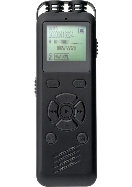 64 GB Premium Yeni Model LED Ekranlı Profesyonel Ses Kayıt Cihazı Okul Ders Not,toplantı Röportaj fiyatları