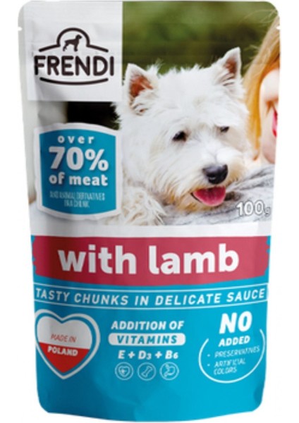 Kuzulu Köpek Yaş Mama 100 gr