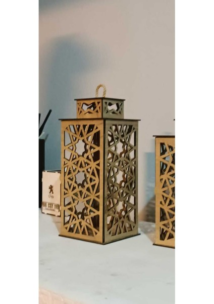 Mumluk Ahşap Tablo Mdf Lazer Kesim 3mm Duvar Dekorasyon Süsü (Kendinden Yapışkanlı)