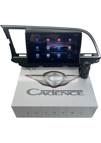 Hyundai Elentra 2015-2018 Cadence R15 (Dvr Kayıt Cihazı Hediye) Pro Oem Multimedia