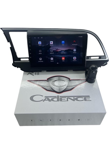 Hyundai Elentra 2015-2018 Cadence R15 (Dvr Kayıt Cihazı Hediye) Pro Oem Multimedia