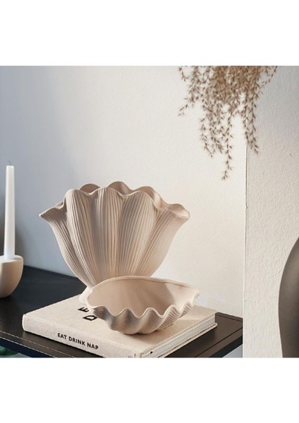 Istiridye Vazo & Horn Mumluk & Istiridye Kase Set. modelleri