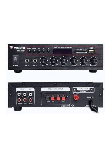 Anfi Tavan Hoparlör Mağaza Ses Sistemi 6'lı Beyaz modelleri