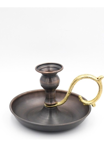 2'li Set Şamdan Mumluk Düz Oksit