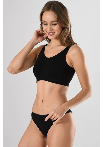 Miss Fit 11027 Kalın Askılı Pedli Bustiyer