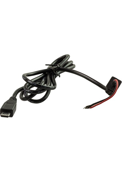 Ayt Micro USB Uç Jack Lı Yedek Kablo 1 Metre Kesik Uçlu Şarj Kablosu Android Micro Soketli