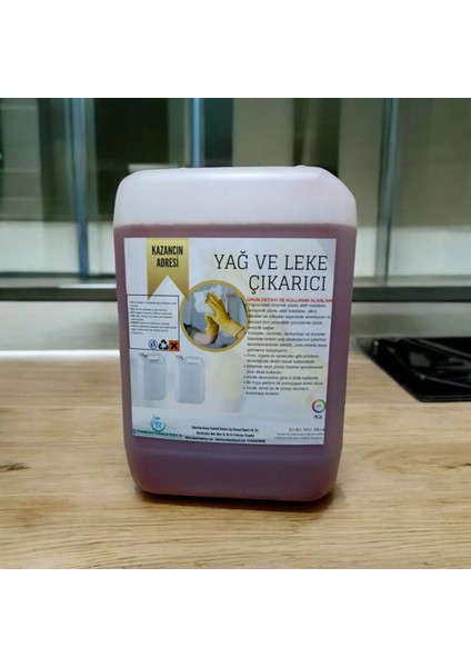 Yağ ve Leke Çıkarıcı 4lt