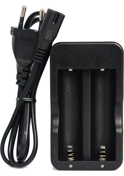 3.7V 2X1A 18650 Pil Şarj Cihazı