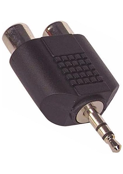 Ayt 2 Rca Dişi 3.5 mm Stereo Erkek Çevirici Jack Kulaklık Girişini Rca 2 Li Girişe Çevirici Dönüştürücü fiyatları