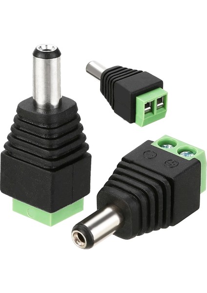 5.5x2.1mm Power Erkek Konnektör