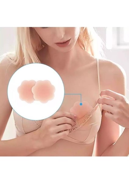 Kadın Silikon Göğüs Ucu Kapatıcı Pedi