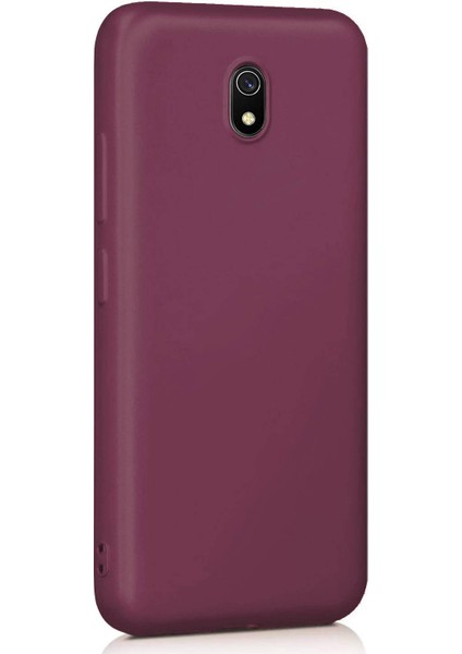 Xiaomi Redmi 8A Premium Silikon Kılıf Mor
