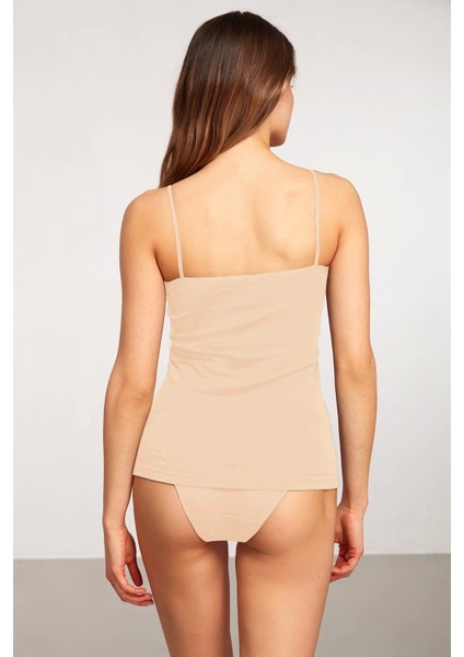 Kom Basic Top Ip Askı Kadın Atlet modelleri