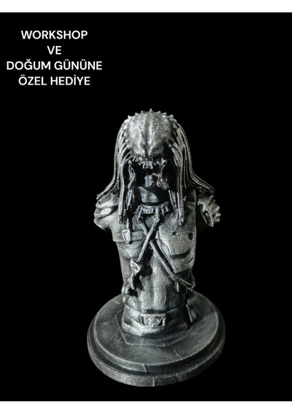 Predator Büst 3D Figür