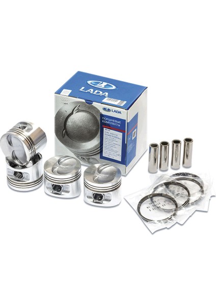 Lada Samara Piston Sekman Set Avtovaz Std 82.00 Karbüratörlü Model