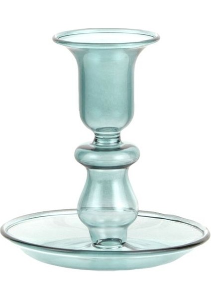 Alyce Cam Şamdan Yeşil 10 x 10 cm