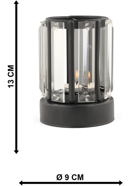 Kalmar Kristal Mumluk Siyah indirimleri