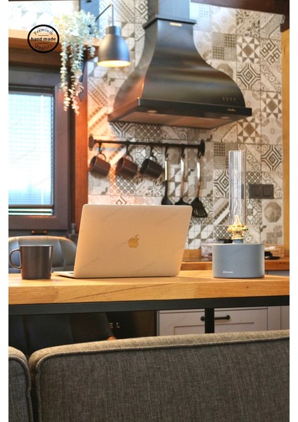 Premium Serisi Gaz Lambası - Mat Gri fırsatları