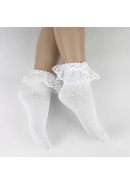 Ada Aks. Soket Çorap Beyaz fırsatları