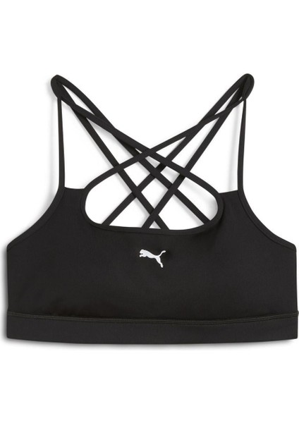 Move Strappy Bra Kadın Siyah Antrenman Sporcu Sütyeni 52622451