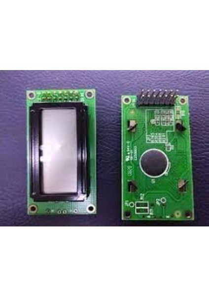 2x8 LCD Ekran ABC008002D13-TAN-R Işıksız