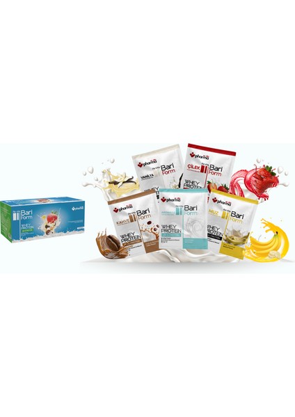 Re Vita Bari Form I Whey Protein Lif Vitamin ve Mineral İçeren Mix Aromalı Takviye Edici Gıda