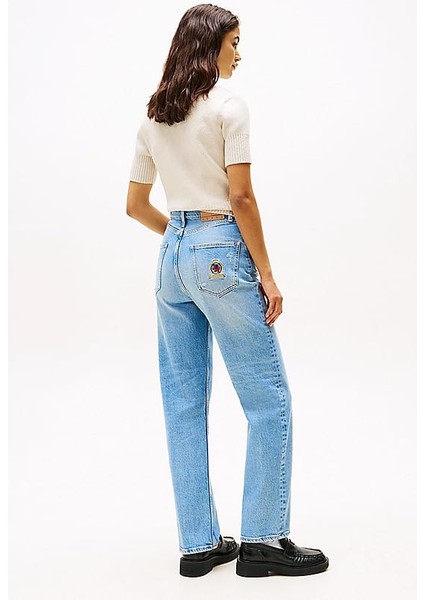 Kadın Th Layla Yüksek Bel Jean Pantolon - Mavi fırsatları