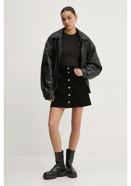 Kadın Tjw Slim T-Shirt - Siyah fırsatları