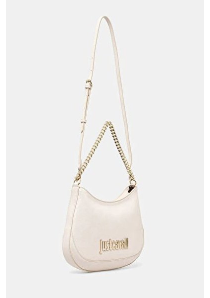 Kadın Jc Yazı Logo Omuz Çantası - Bej indirimleri