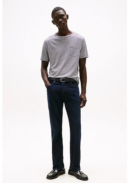 Erkek Th Düz Paça Kot Pantolon - Lacivert fiyatları