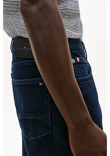 Erkek Th Düz Paça Kot Pantolon - Lacivert fırsatları